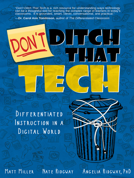 Title details for Don't Ditch That Tech by Matt Miller - Available